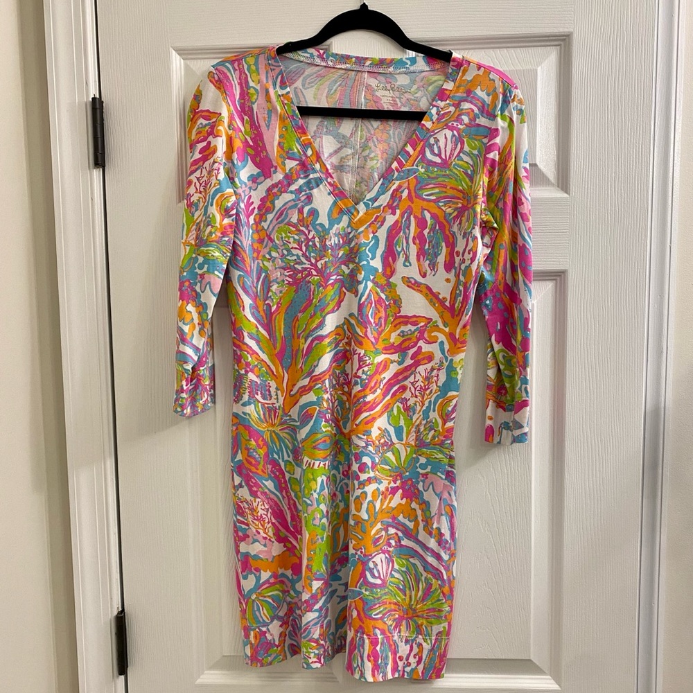 Lilly Pulitzer 3/4 sleeve dress